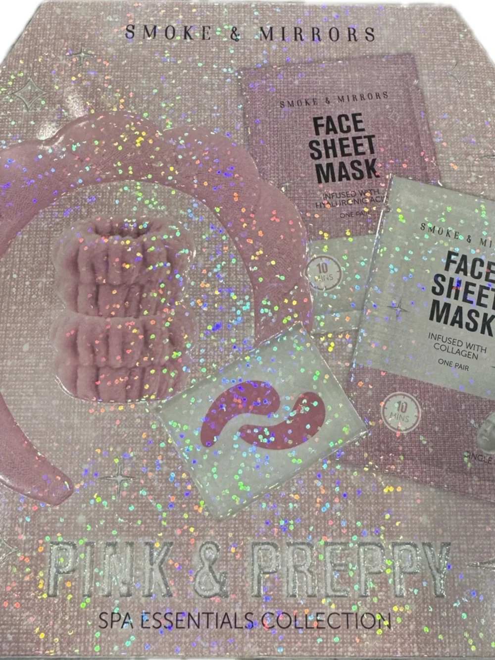 Smoke & Mirrors Pink & Preppy Spa Essentials Set